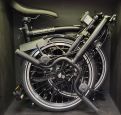 Brompton Explore Matt Black Schwarz Hoher Lenker