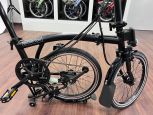 Brompton Explore Matt Black Schwarz Hoher Lenker