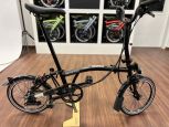 Brompton Explore Matt Black Schwarz Hoher Lenker