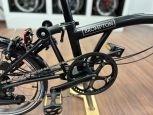 Brompton Explore Matt Black Schwarz Tiefer Lenker