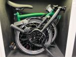 Brompton Explore Racing Green/schwarz mittlerer Lenker