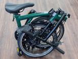 Brompton Explore Racing Green/Schwarz Tiefer Lenker