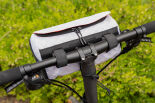 Brompton Lenkertasche Barbag weiß Segeltuch