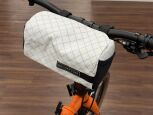 Brompton Lenkertasche Bar Bag weiß Segeltuch