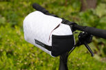 Brompton Lenkertasche Barbag weiß Segeltuch