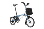 Brompton New Electric C Line (ab 13,8 kg) Cloud Metallic M-Lenker Brompton New Electric C Line (ab 13,8 kg) Cloud Metallic M-Lenker
