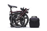 Brompton New Electric C Line (ab 13,8 kg) Plum Red M-Lenker Brompton New Electric C Line (ab 13,8 kg) Plum Red M-Lenker