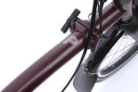 Brompton New Electric P Line (ab 12,5 kg) Plum Red M-Lenker Brompton New Electric P Line (ab 12,5 kg) Plum Red M-Lenker