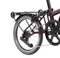 Brompton New P Line 4-Gang Red Plum Weinrot H-Lenker