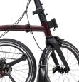 Brompton New P Line 4-Gang Red Plum Weinrot S-Lenker