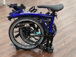 Brompton P Line Urban (4-Gang) Bolt Blue Lacquer Hoher Lenker