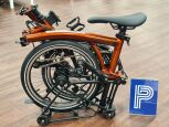 Brompton P Line Explore (12-Gang) Flame Lacquer Hoher Lenker