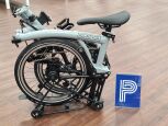 Brompton P Line Explore (12-Gang) Lunar Ice Mittlerer Lenker