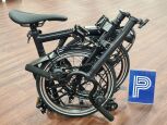 Brompton P Line Explore (12-Gang) Midnight Black Mittlerer Lenker