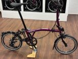 Brompton P Line Urban (4-Gang) Amethyst Lacquer Mittlerer Lenker