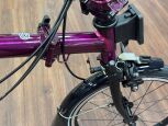 Brompton P Line Urban (4-Gang) Amethyst Lacquer Mittlerer Lenker