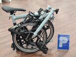 Brompton P Line Explore (12-Gang) Lunar Ice Hoher Lenker