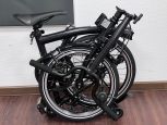 Brompton P Line Midnight Black Hoher Lenker mit Rack