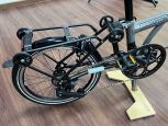 Brompton P Line Storm Grey Hoher Lenker mit Rack