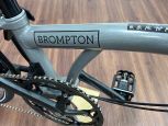Brompton P Line Storm Grey Hoher Lenker mit Rack