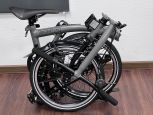 Brompton P Line Storm Grey Tiefer Lenker