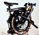 Brompton T Line Ceratec 12 Gang mittlerer Lenker Black/Gold