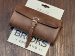 Brooks Original Challenge Large Tool Bag Leder Satteltasche Aged Dark tan