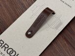 Brooks Leather Hub Shiner Nabenputzring Braun