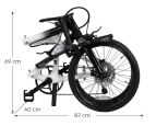 Dahon Clinch D10 Carbon weiß Limited Edition (9,4 kg)