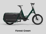 QiO Long CLAx mit Federgabel Forest Green - Glossy Finish QiO Long CLAx mit Federgabel Forest Green - Glossy Finish