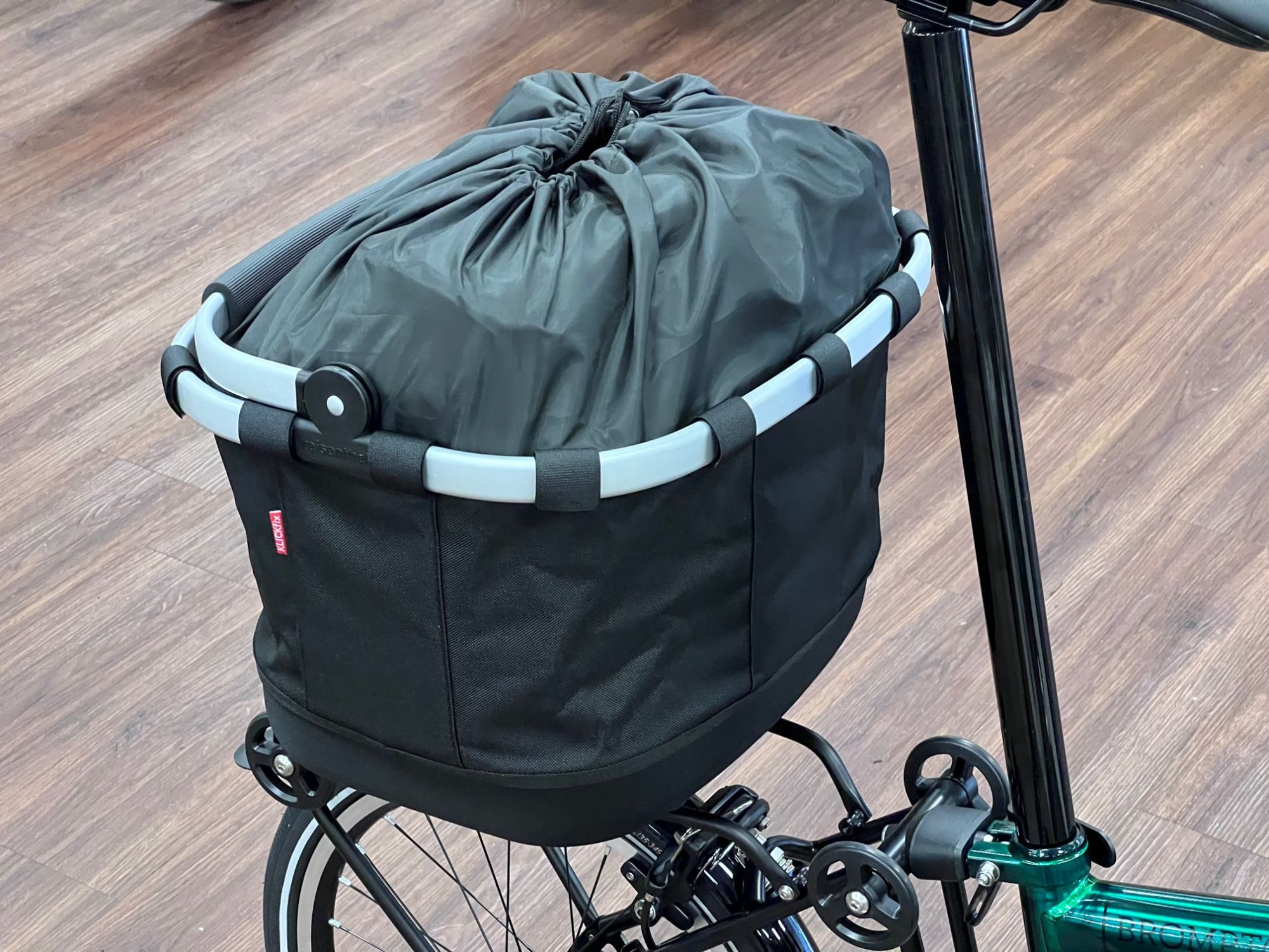 KLICKfix reisenthel Carrybag GT 24 - Gepäckträgerkorb (Uniklip)