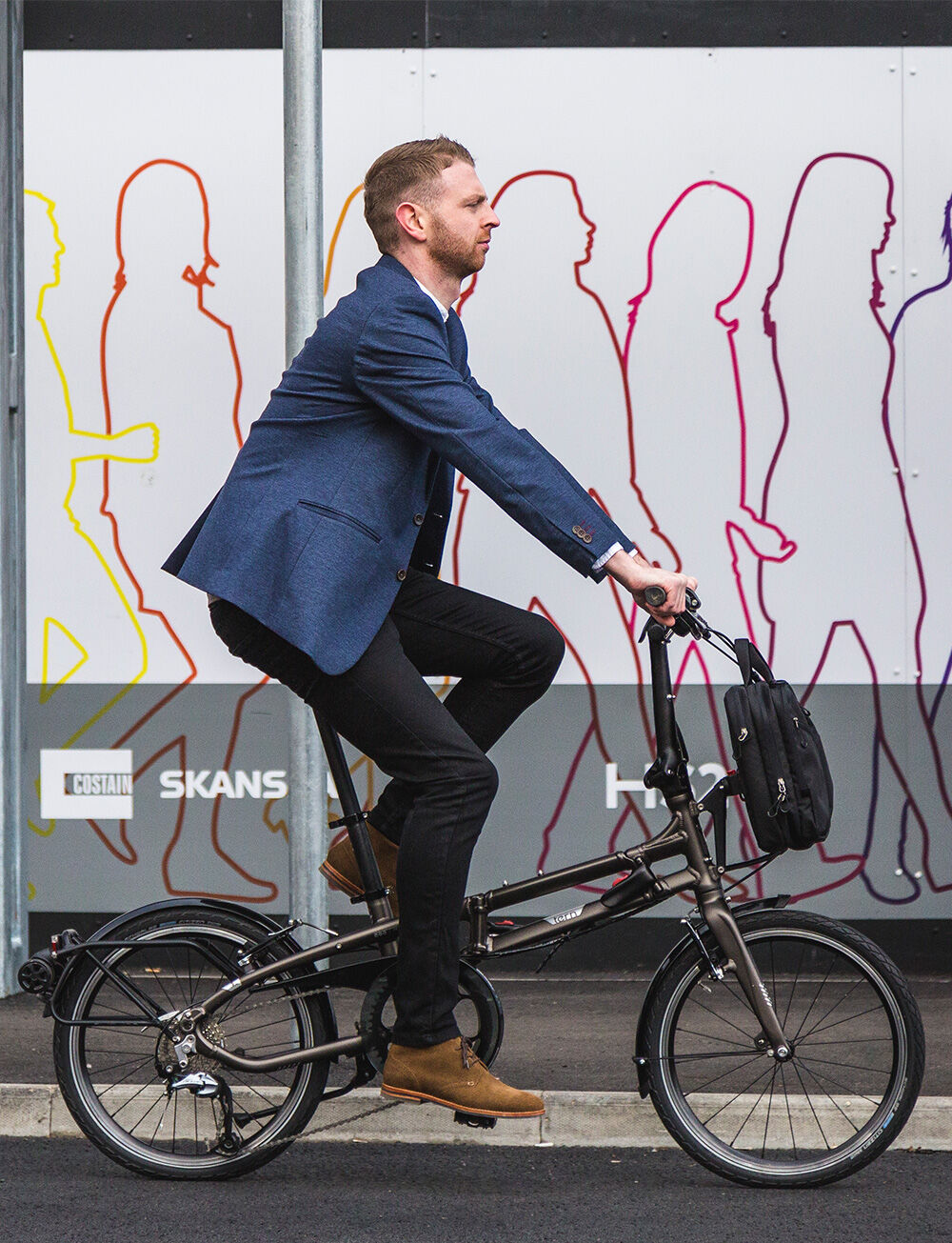 Tern BYB P8 Licht Satinblack Schwarz Testrad