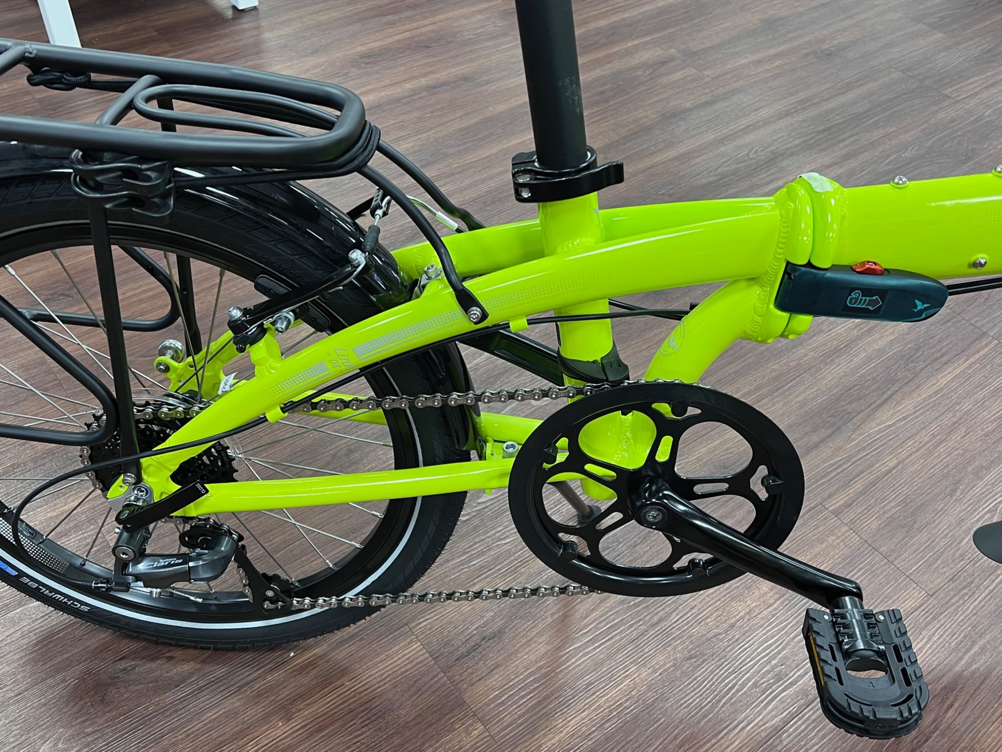 Tern Link D8 Gelb Faltrad Klapprad