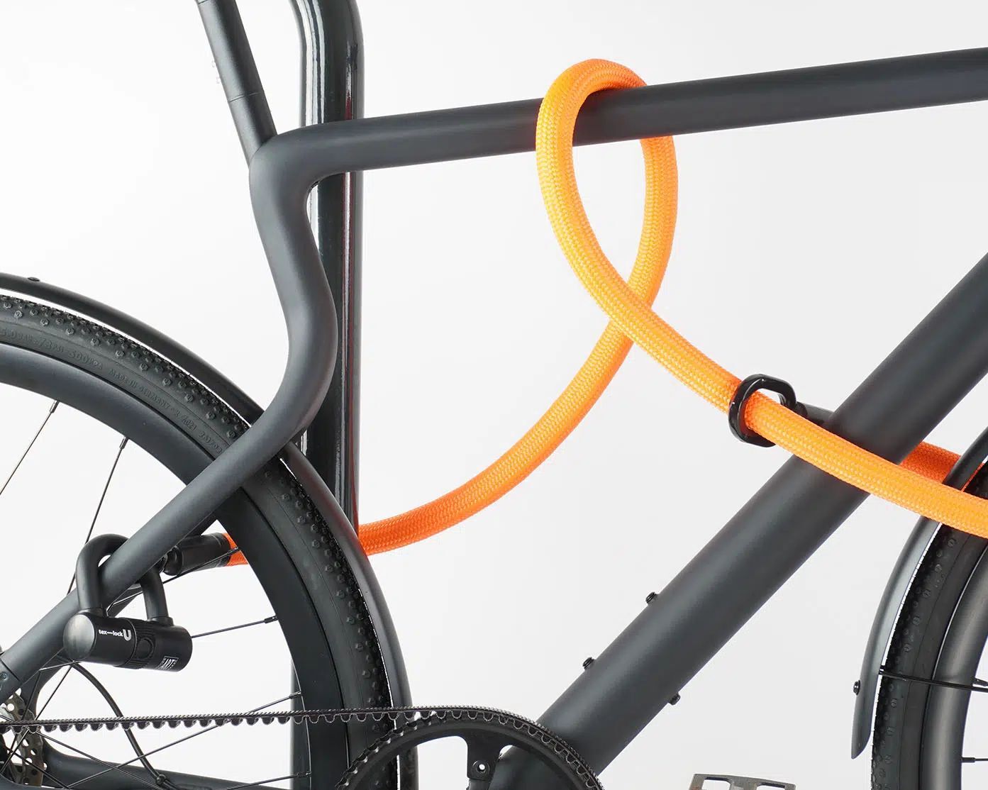 Texlock eyelet L (160cm) inkl. U/X-Lock Acid Orange > FaltradXXS.de